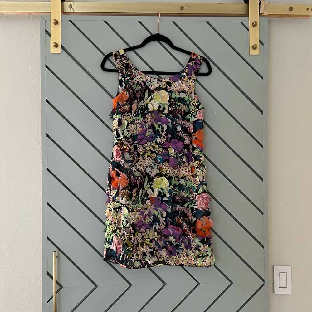 DVF Silk Laser Cut Dress